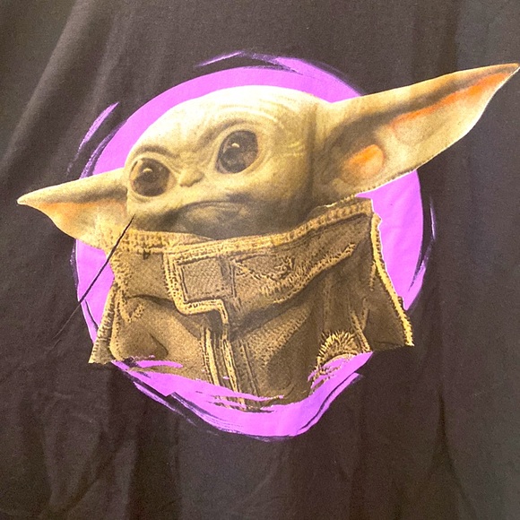 Unisex, Short Sleeve, Crew Neck Cotton Shirt Grogu, Baby Yoda, Shirt 2xl - Picture 5 of 6